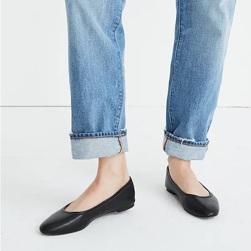 Reid Ballet Flat in leather